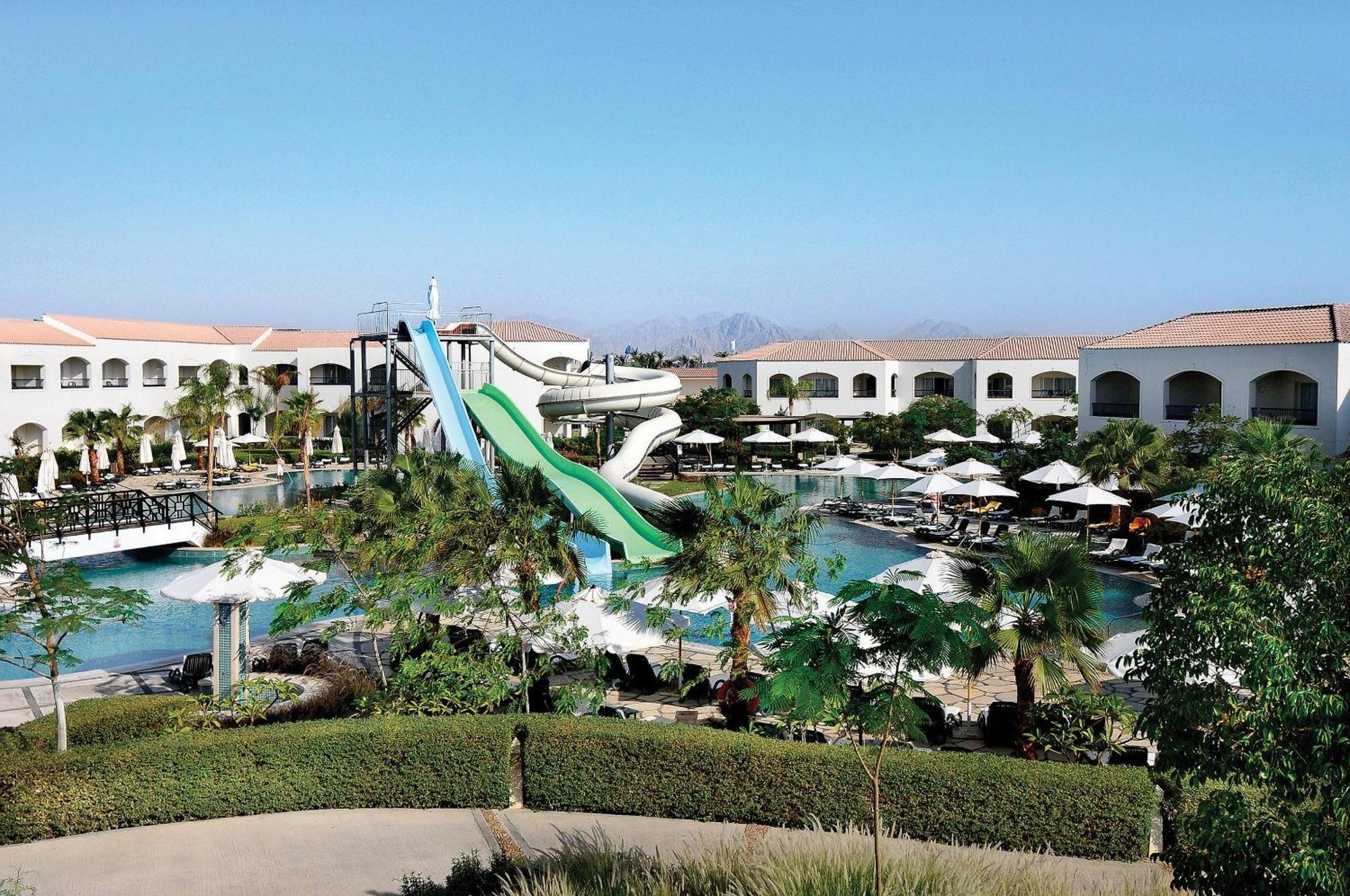 Reef Oasis Blue Bay Resort & Spa Sharm el Sheikh Esterno foto The water park at the hotel